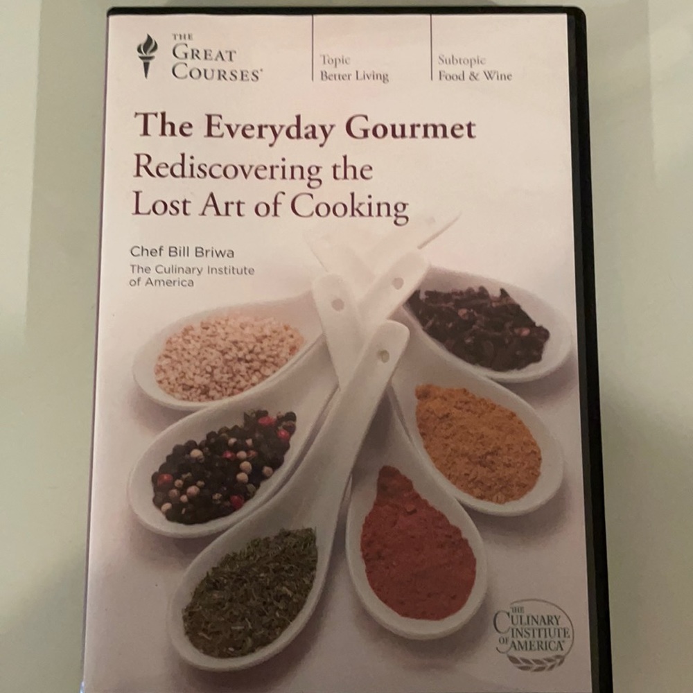 Great Courses The Everyday Gourmet DVD Set